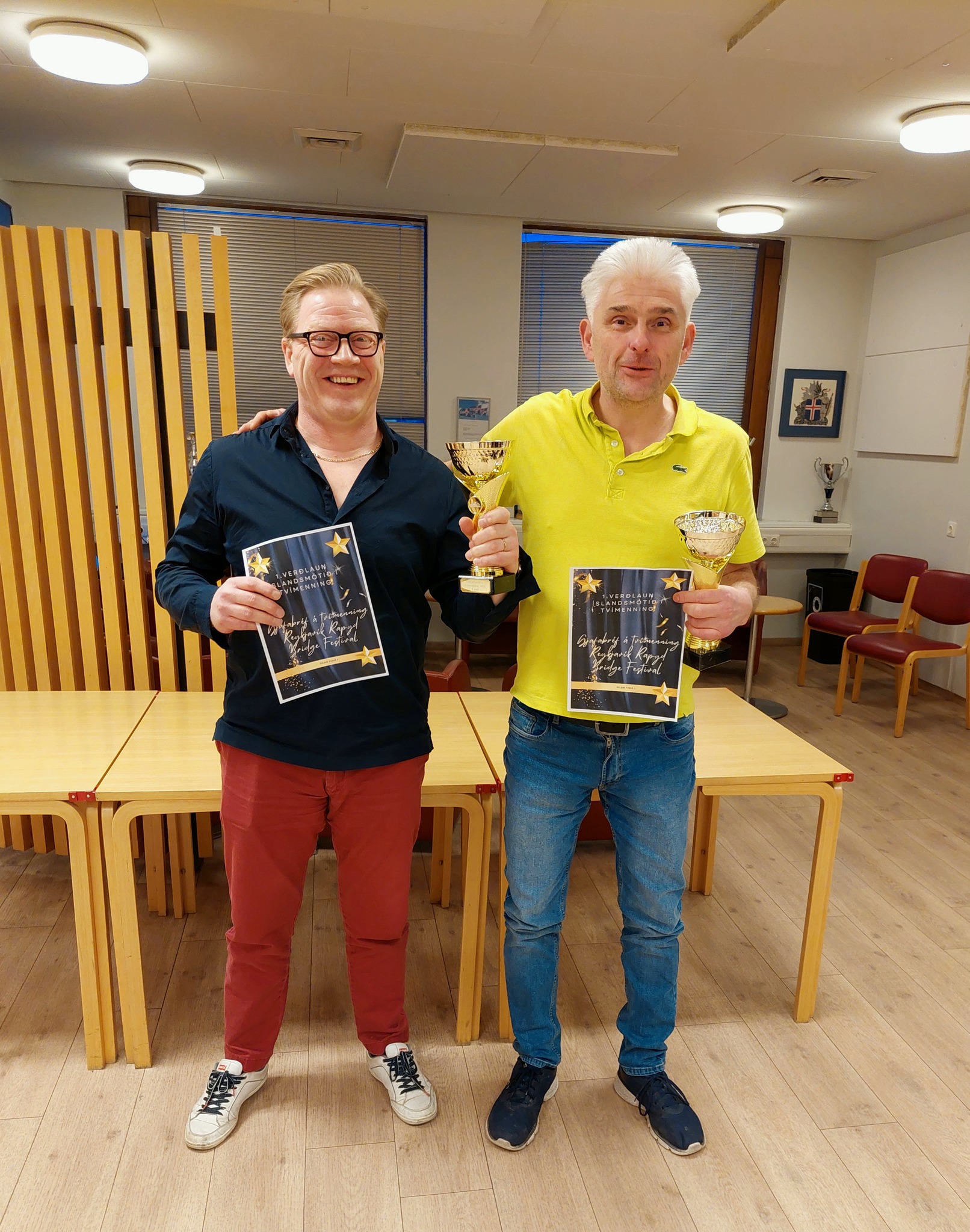 Hlynur og Jón Íslandsmeistarar